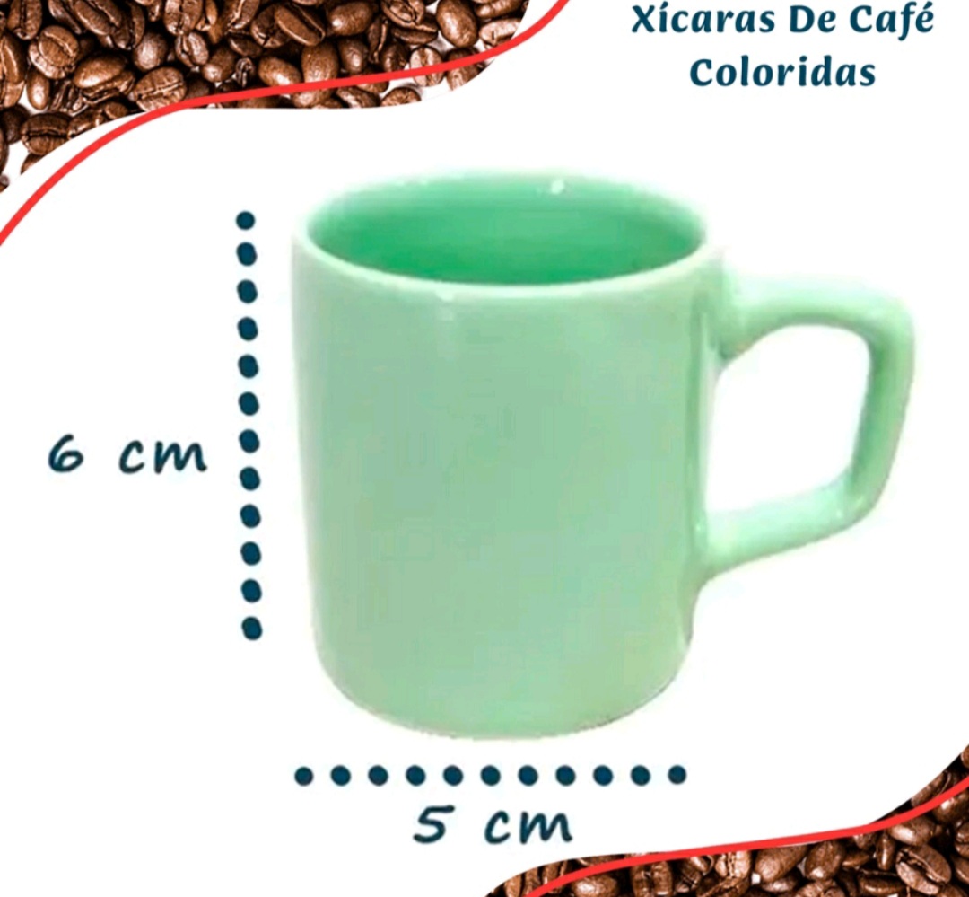 Conjunto de 6 Xícaras 80ml
