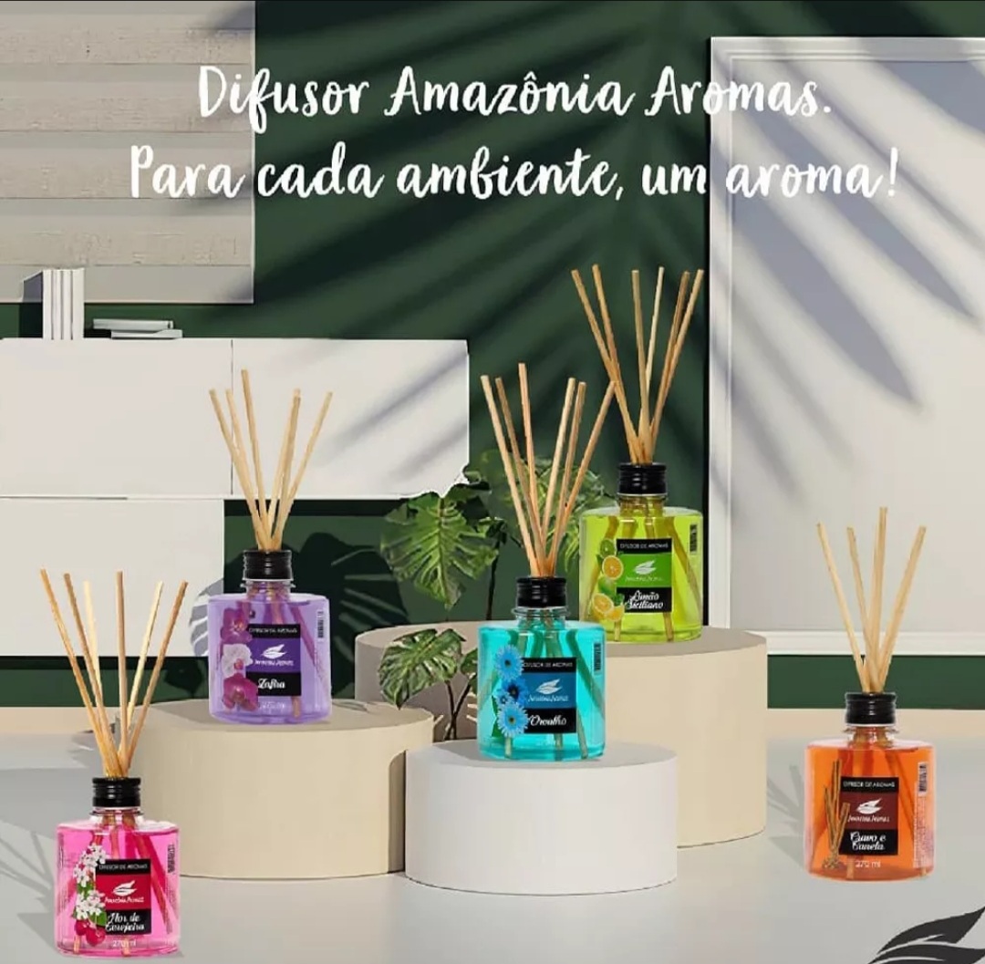 Difusor De Aromas Ambientes Várias Fragrâncias 270 Ml - Imagem 3