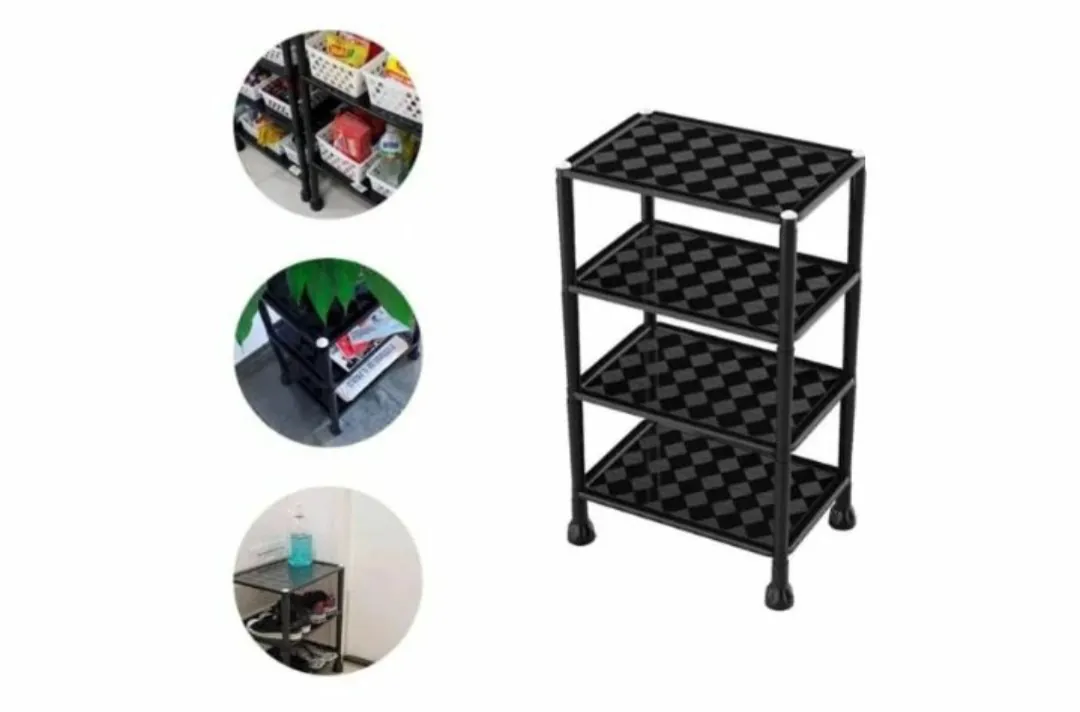Prateleira Unijet preta 3 prateleira